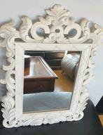 Kleine barok spiegel, stevig houten 0,70 cm H x 0,50 cm L, Huis en Inrichting, Woonaccessoires | Spiegels, Gebruikt, Ophalen of Verzenden