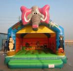 Château gonflable Elephant 4,5 m x 4,5 m, Enlèvement, Utilisé