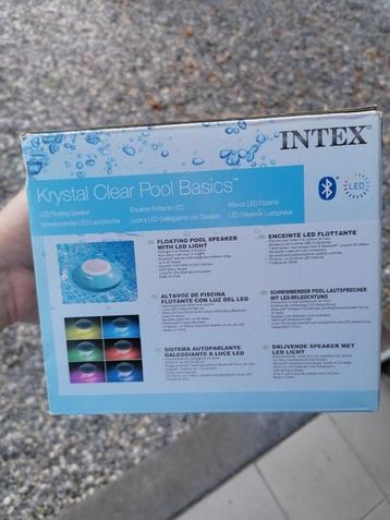 Intex Enceinte flottante Musique et Led, Enlèvement ou Envoi, Comme neuf, Éclairage