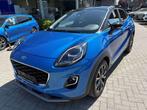 Ford Puma Titanium 1.0 125 pk automaat / 12 maanden garantie, Auto's, Ford, Stof, Euro 6, Blauw, Hybride Elektrisch/Benzine