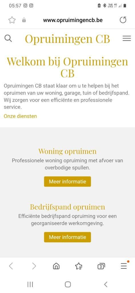 Opruimingen CB, Diensten en Vakmensen, Schoonmakers en Ramenwassers, Schoonmaken bedrijfsruimte, Schoonmaken woning
