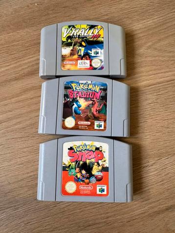 Pokemon spelletjes beschikbaar voor biedingen