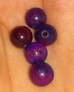 lot kralen 5 paarsroze natuursteen 6mm, Verzenden, Nieuw, Kraal