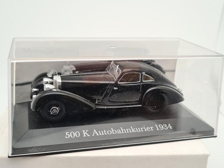 Mercedes 500K Autobahnkurier (1934) 1/43, Hobby en Vrije tijd, Modelauto's | 1:43, Zo goed als nieuw, Auto, Verzenden