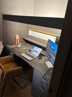 Hoogslaper met bureau, Ophalen, Eenpersoons, Minder dan 160 cm, Zo goed als nieuw