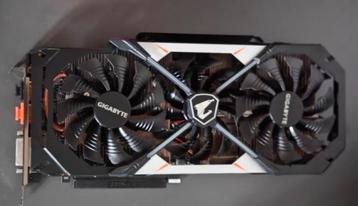 Nvidia GTX1070 - Gigabyte Aorus 8gb, PCI-Express 3, Enlèvement ou Envoi, DisplayPort, GDDR5