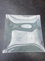 Glazen Schaal in mat glas, Ophalen, Schaal, Vierkant, Glas