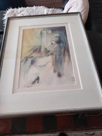 Schilderij.  beschikbaar voor biedingen