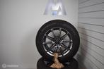 LM-velgen + Michelin winterbanden 3008 Grandland Nieuwstaat!, Banden en Velgen, 17 inch, Peugeot, Gebruikt