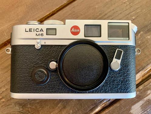 LEICA M6 0.72 BODY + LEICA SUMMICROM-M 1:2 35M ASPH LENS, Audio, Tv en Foto, Fotocamera's Analoog, Zo goed als nieuw, Spiegelreflex