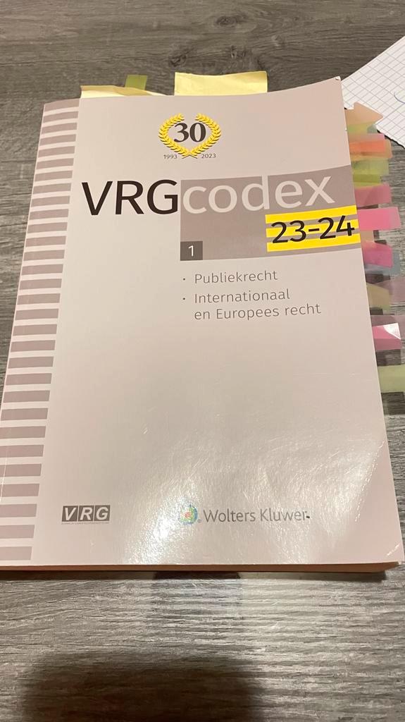 3 Boeken vrg codex 23-24, Boeken, Studieboeken en Cursussen, Gelezen, Hogeschool, Ophalen of Verzenden