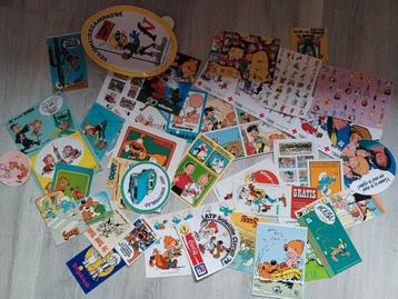 Lot van 127 stripstickers beschikbaar voor biedingen
