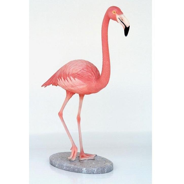 Statue flamant rose - Hauteur 99 cm, Collections, Collections Animaux, Neuf, Enlèvement