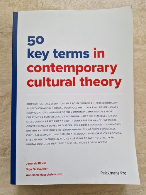 50 key terms in contemporary cultural theory, Livres, Science, Comme neuf, Enlèvement ou Envoi