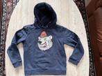 Donkerblauwe hoodie SOMEONE - maat 140 (nr4860), Kinderen en Baby's, Kinderkleding | Maat 140, Trui of Vest, Ophalen of Verzenden
