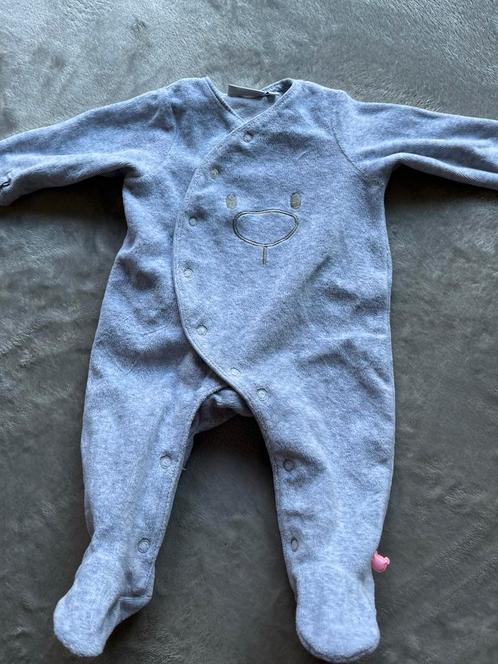 Grijze Nookies pyjama maat 56 – goede staat, Kinderen en Baby's, Babykleding | Maat 56, Zo goed als nieuw, Setje, Ophalen