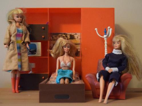 Barbie's slaapkamer, Kinderen en Baby's, Speelgoed | Poppen, Gebruikt, Barbie, Ophalen of Verzenden