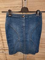 Jeans rok smal, Kleding | Dames, Blauw, Knielengte, Ophalen of Verzenden, Zo goed als nieuw