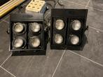 Showtec blinders 2 stuks 2x 4x650w, Ophalen, Gebruikt