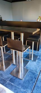 hoge tafels , sta tafels (3 stuks uit horeca zware uitvoeri, Zakelijke goederen, Ophalen, Gebruikt