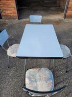 Uit trek bare keuken tafel. Met 4 stoelen., Caravans en Kamperen, Kampeermeubelen, Ophalen