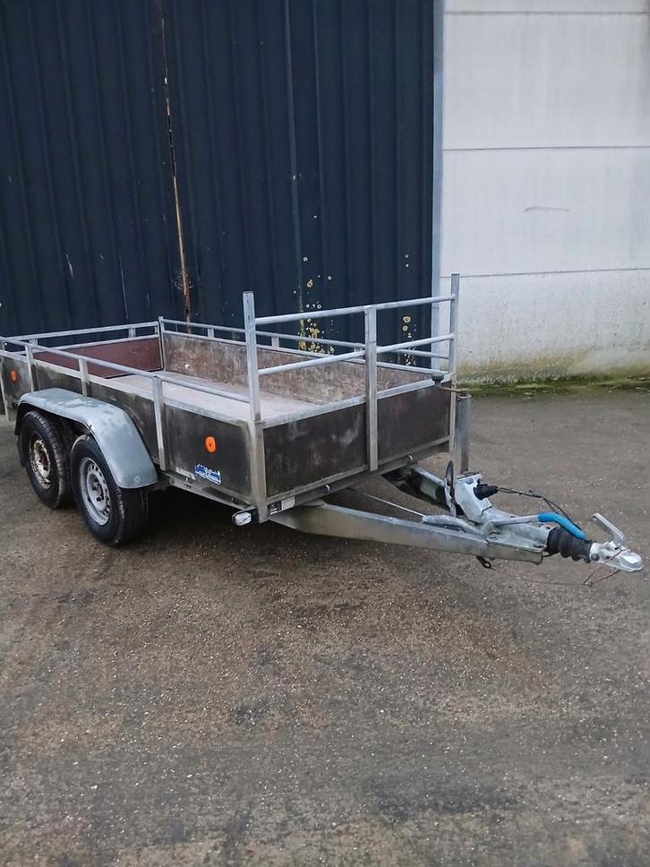 Remorque Hapert 3m x 12m32 en bon état ! !, Autos : Divers, Remorques, Enlèvement