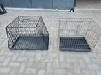 2 x hondenbench kooi kofferbak € 50 euro, Dieren en Toebehoren, Hondenhokken, Ophalen, Gebruikt, Minder dan 65 cm, Minder dan 75 cm