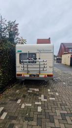 Mooie trekkaravan van 1998 met voortent en leefbatrij, Caravans en Kamperen, Sterckeman, Treinzit, Particulier, 4 tot 5 meter