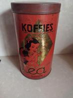 Koffie blik koffies  Lea Bornem hoogte 23,5cm Mechelen, Verzamelen, Blikken, Gebruikt, Ophalen of Verzenden, Koffie