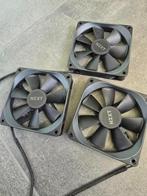 3 NZXT 120 mm pc-ventilatoren, Computers en Software, Computerkoelers, Ophalen of Verzenden, Gebruikt, Luchtkoeling
