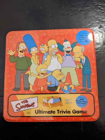 The Simpsons Ultimate Trivia Game. 2000 vragen! Compleet!!!