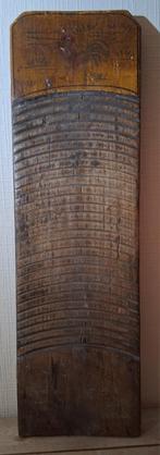 Planche à Laver en Bois – Art Populaire – Peint à la Main, Antiquités & Art, Curiosités & Brocante, Enlèvement ou Envoi