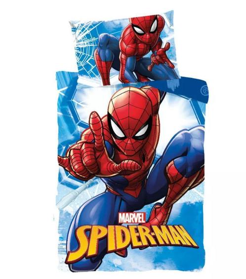 Spiderman Baby Dekbedovertrek Webmaze - 100 x 135 - Marvel, Kinderen en Baby's, Kinderkamer | Beddengoed, Nieuw, Dekbedovertrek