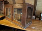 vintage vitrinekast / barkast, Ophalen, Gebruikt, Glas, Met deur(en)