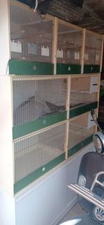 Heesakker kooien met kast, voorfronten en bodemroosters, Dieren en Toebehoren, Ophalen, Nieuw