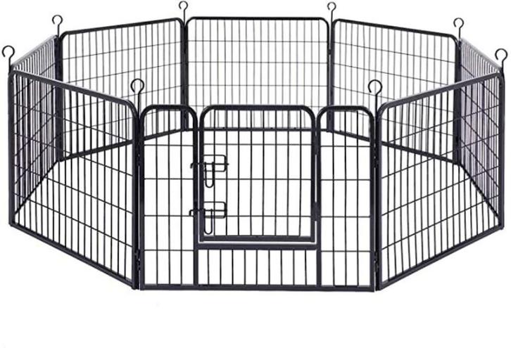 Puppyren 80x80cm ook geschikt voor konijnen, Dieren en Toebehoren, Hondenhokken, Nieuw, Hondenkennel, 65 tot 100 cm, 110 cm of meer