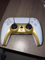 Wit/gouden PS5-controller - Dualsense-origineel zonder drift, Ophalen of Verzenden