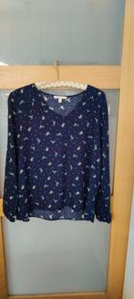 bloesje met papegaai print Esprit maat 44, Kleding | Dames, Maat 38/40 (M), Overige kleuren, Ophalen of Verzenden, Gedragen