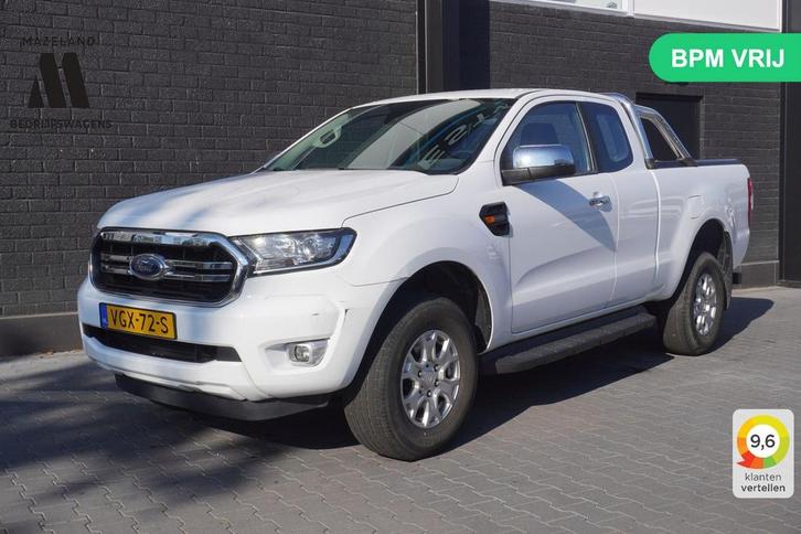 Ford Ranger 2.0 EcoBlue XLT 170PK 4X4 SuperCab EURO 6 - A/C, Auto's, Ford, Bedrijf, Ranger, 4x4, ABS, Airconditioning, Cruise Control