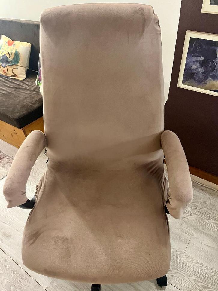 Chaise de bureau confortable avec massage, Maison & Meubles, Chaises de bureau, Comme neuf, Chaise de bureau, Gris, Ergonomique