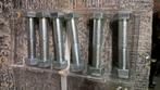 Bout + zelfborgende moer diameter 14x75mm, Ophalen of Verzenden, Nieuw, 50 tot 100 mm, Bouten of Moeren