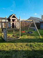 Houten schommel Wicky met speelhuisje, Kinderen en Baby's, Ophalen, Schommel