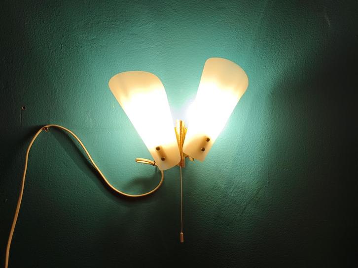Vintage '50s wandlamp retro, Verzamelen, Retro, Huis en Inrichting, Ophalen of Verzenden