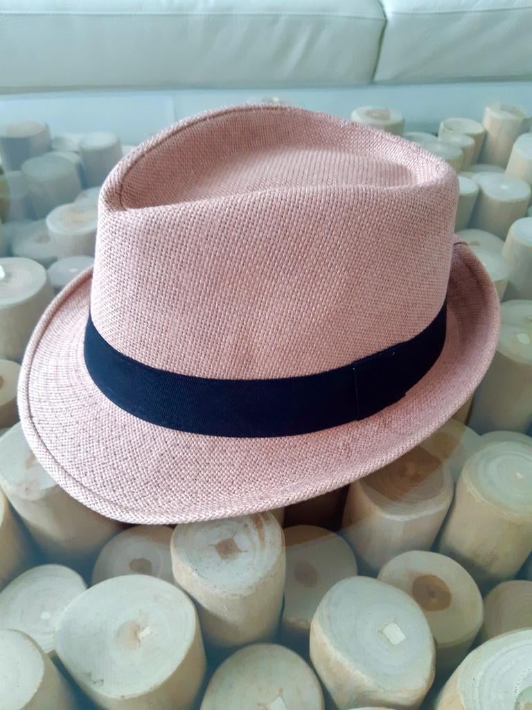 Chapeau rose neuf, Enlèvement ou Envoi, Neuf, 55 cm (S, 6⅞ pouces) ou moins, Chapeau