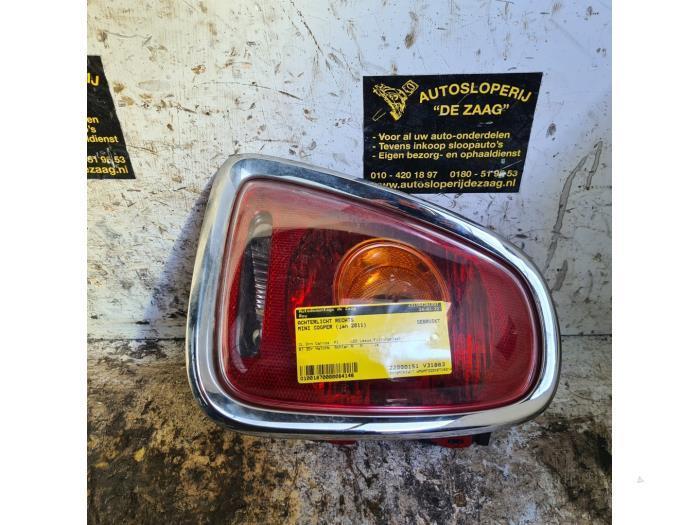 Achterlicht rechts van een Mini Cooper, Auto-onderdelen, Verlichting, Mini, Gebruikt, 3 maanden garantie, Ophalen of Verzenden