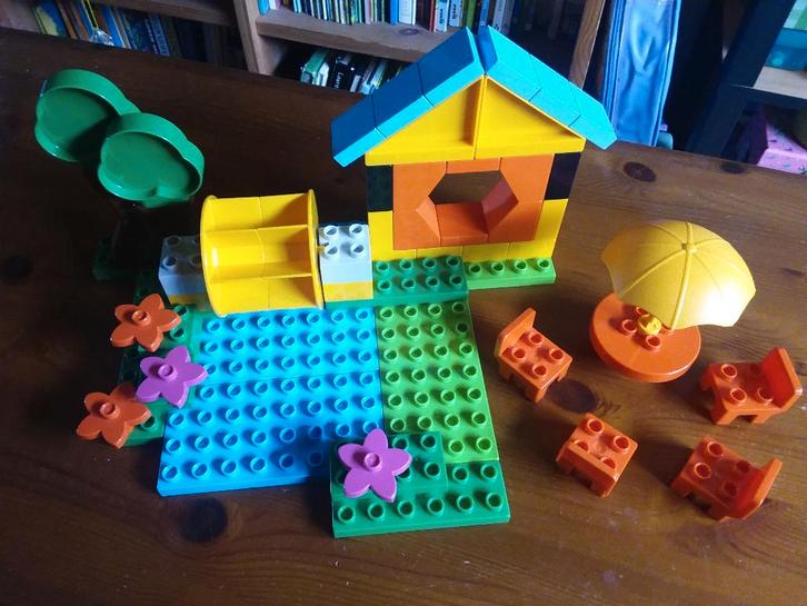 Bouwstenen Maya De Bij Unico, cadeautje? Klas? €5, Kinderen en Baby's, Speelgoed | Duplo en Lego, Zo goed als nieuw, Duplo, Ophalen