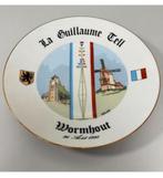herdenkings-Bord La Guillaume Tell Wormhout 1995 porselein, Antiek en Kunst, Ophalen of Verzenden