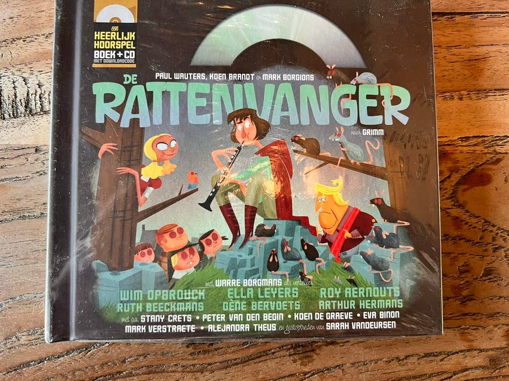 Heerlijk hoorspel ‘De Rattenvanger’ - Het geluidshuis, Cd's en Dvd's, Cd's | Kinderen en Jeugd, Ophalen of Verzenden, Nieuw in verpakking