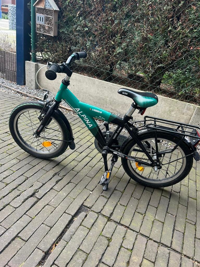 Kinderfiets Alpina, Vélos & Vélomoteurs, Vélos | Garçons, Comme neuf, 16 pouces, Frein à main, Enlèvement