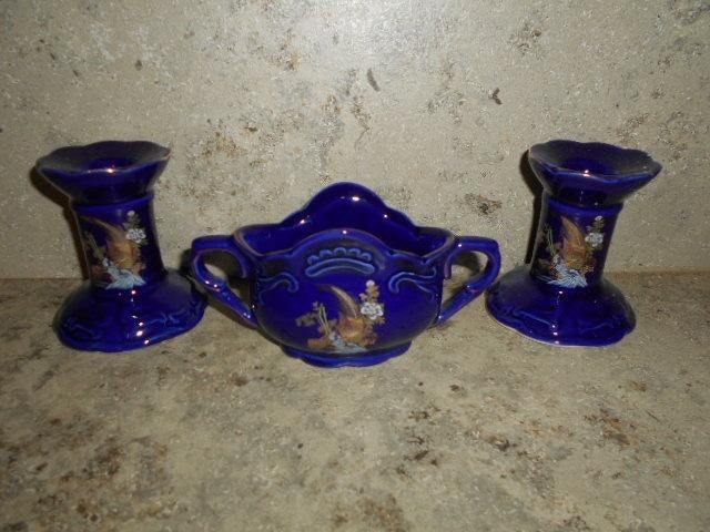 Joli ensemble de vases et de chandeliers, Antiquités & Art, Enlèvement ou Envoi